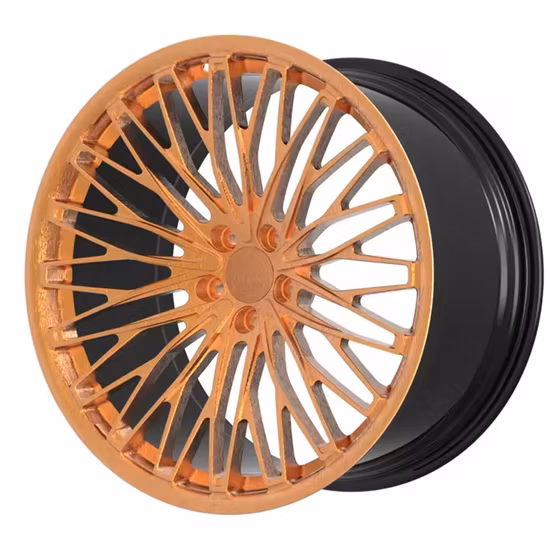 Réplica de alumínio Réplica de aro forjado Peça de automóvel Aftermarket Cubo fundido para passageiros Roda de liga leve