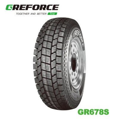 Pneu de caminhão Greforce 12.00r20 com padrão de mina com sobrecarga de 200%